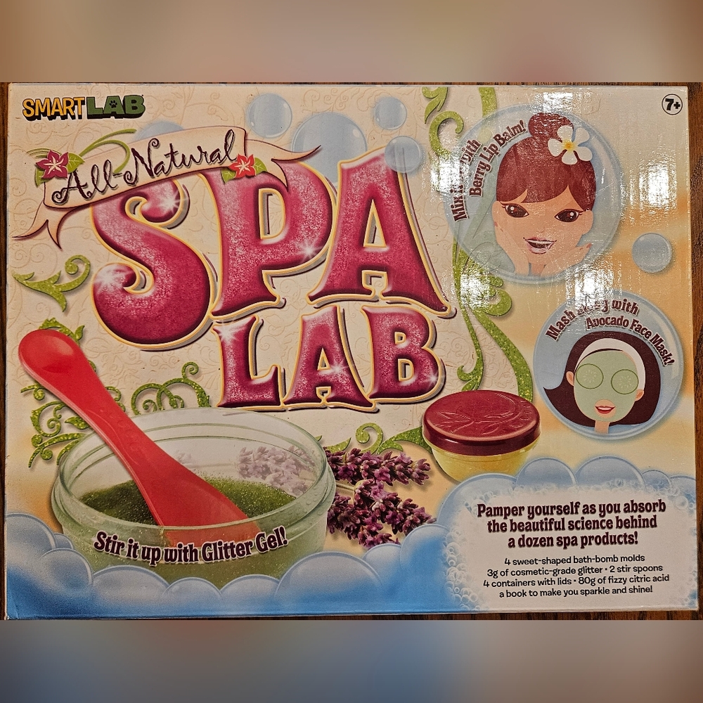 SmartLab Toys All Natural Spa Lab - Ages 7+ FACTORY SEALED NEW!
